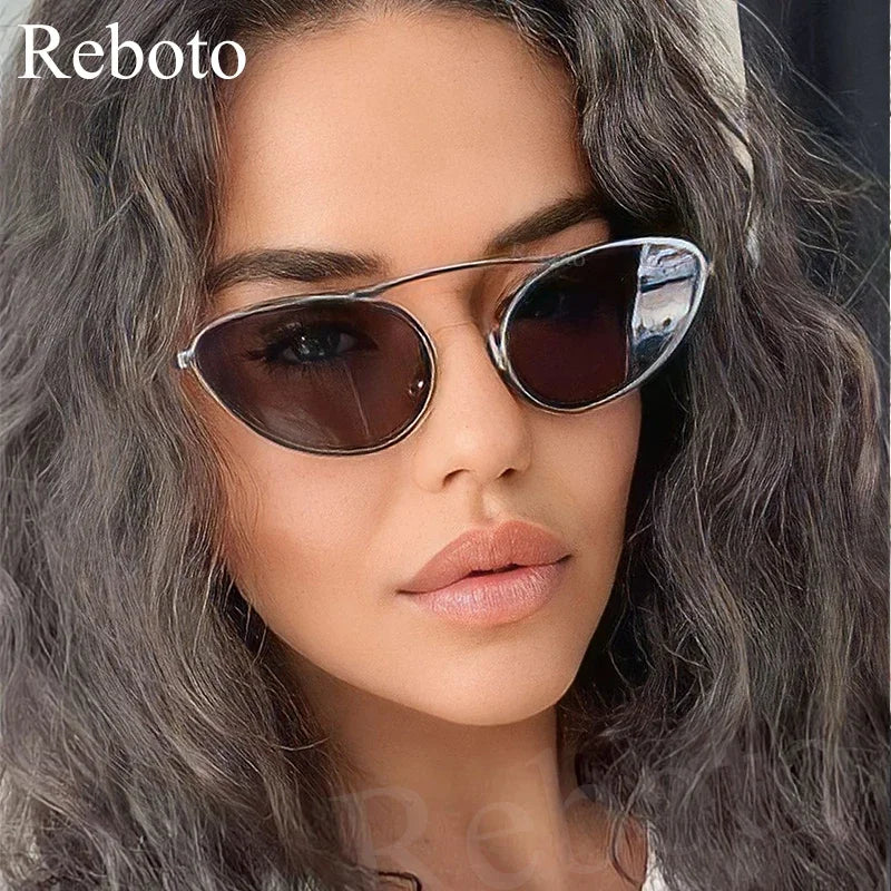 Luxury Brand Cat Eye Sunglasses UV400 Women Fashion