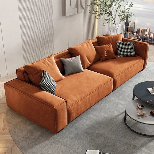 Unique Theater Living Room Sofas Ergonomic Clouds Cream