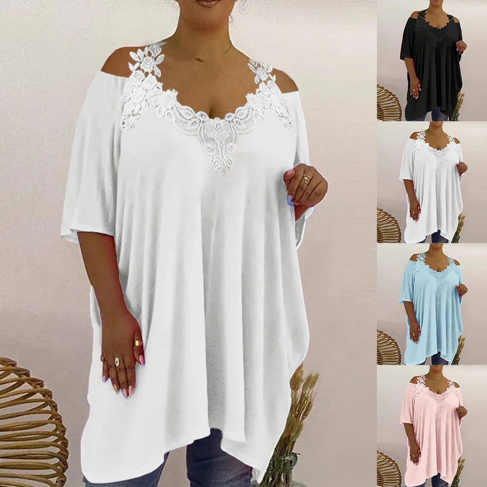 Plus Size Tops Womens 2024 Summer Large Size