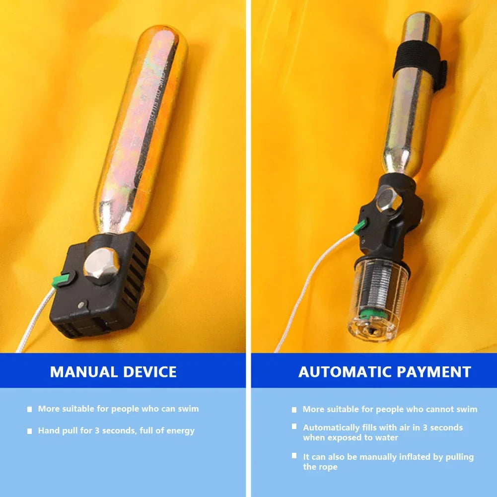 Inflatable Drifting Safety Life Belt Portable Oxford Buoyancy