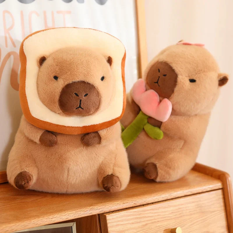 Capybara Plush Toy Simulation Capibara Cosplay Unicorn Dinosaur