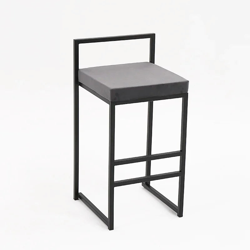 Reinforce Counter Bar Stool Metal Nordic Design European