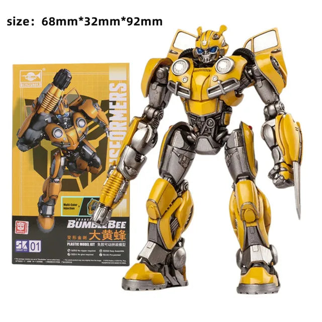 Transformer Toy Bumblebee Action Figure Mecha Assembled Glue-Free