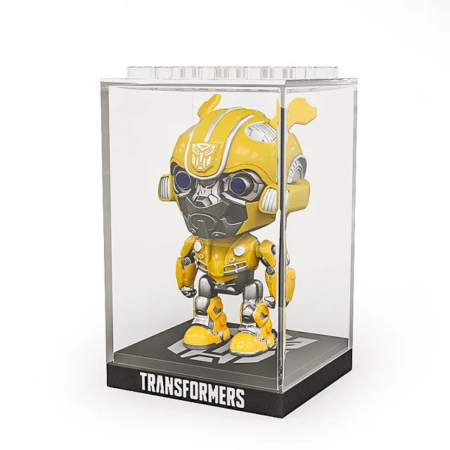 Transformation Robot toy 10cm acousto-optic bumblebee Optimus Prime