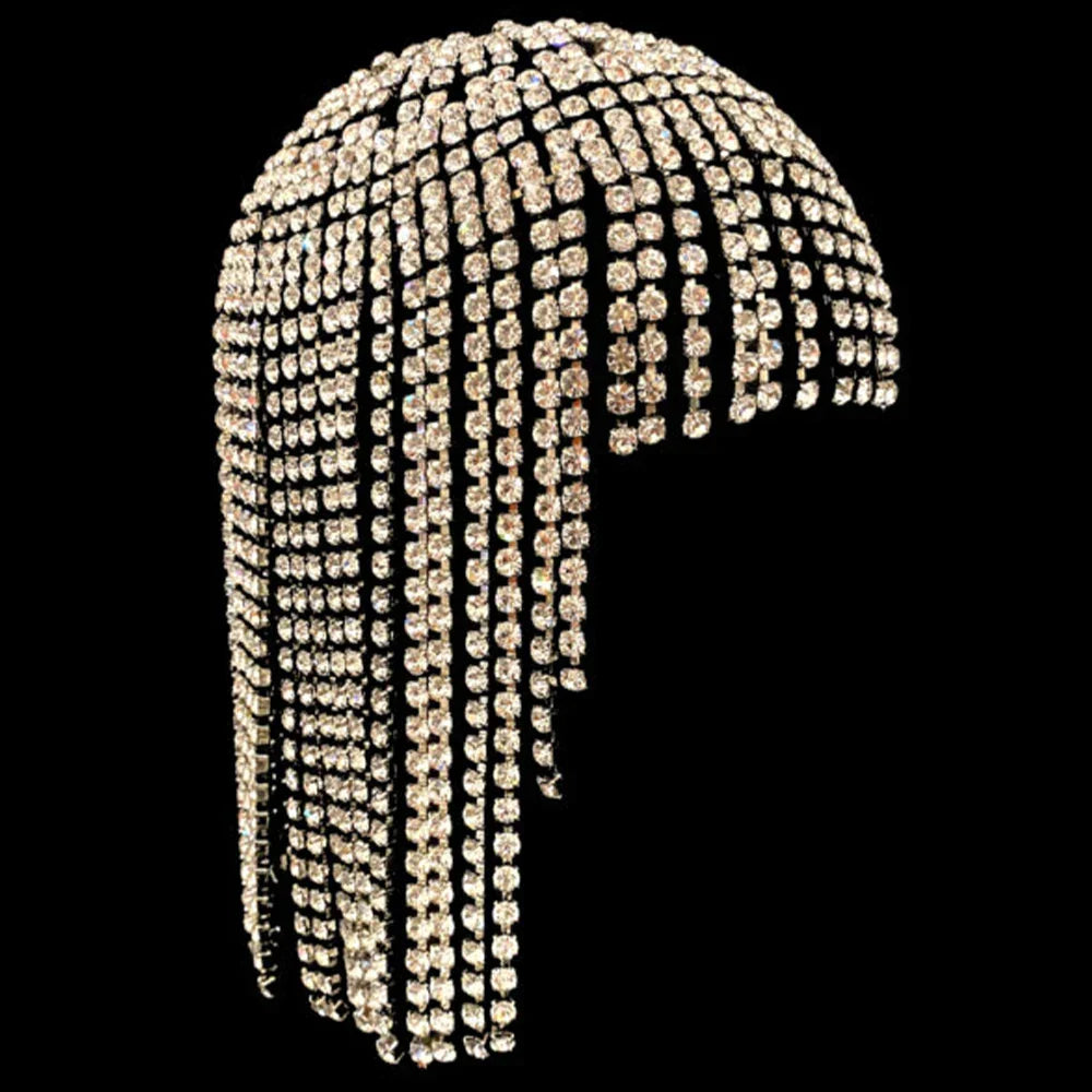 Stonefans Exaggerated Fringe Hair Chain Accessories Braids Y2k
