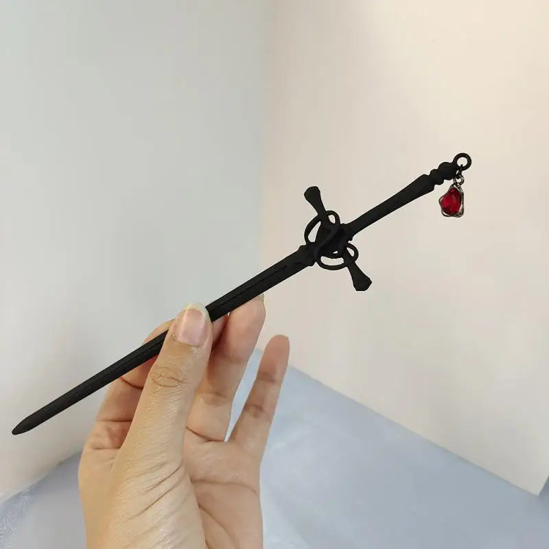 New Retro Sword Hairpin Hair Jewelry Chinese Simple