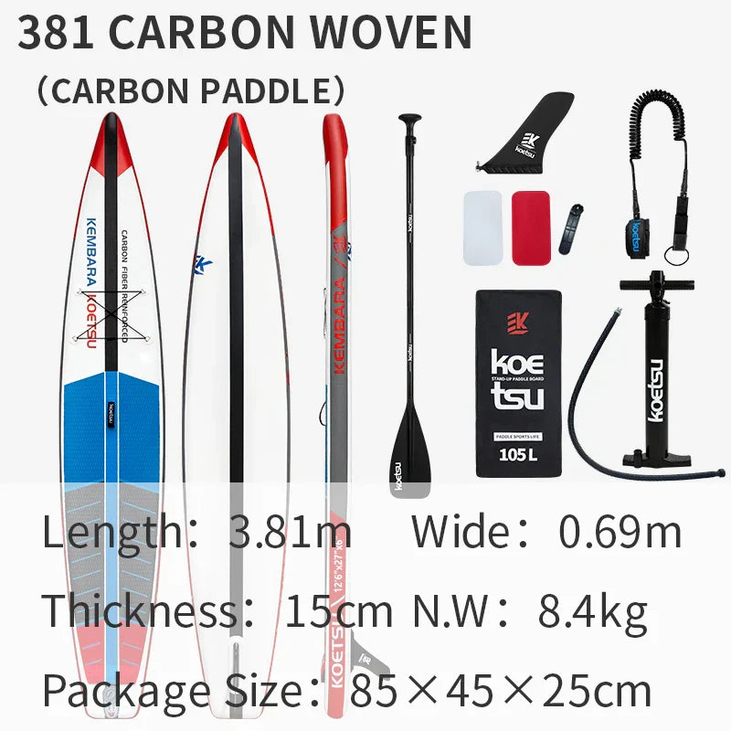 KOETSU Kayak Racing Carbon Board Paddle Surf Stand