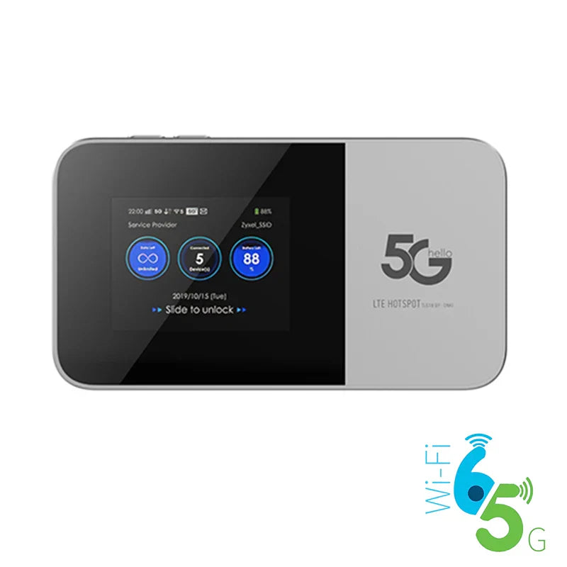CHANEVE 5G MiFi With SIM Card Slot Mobile
