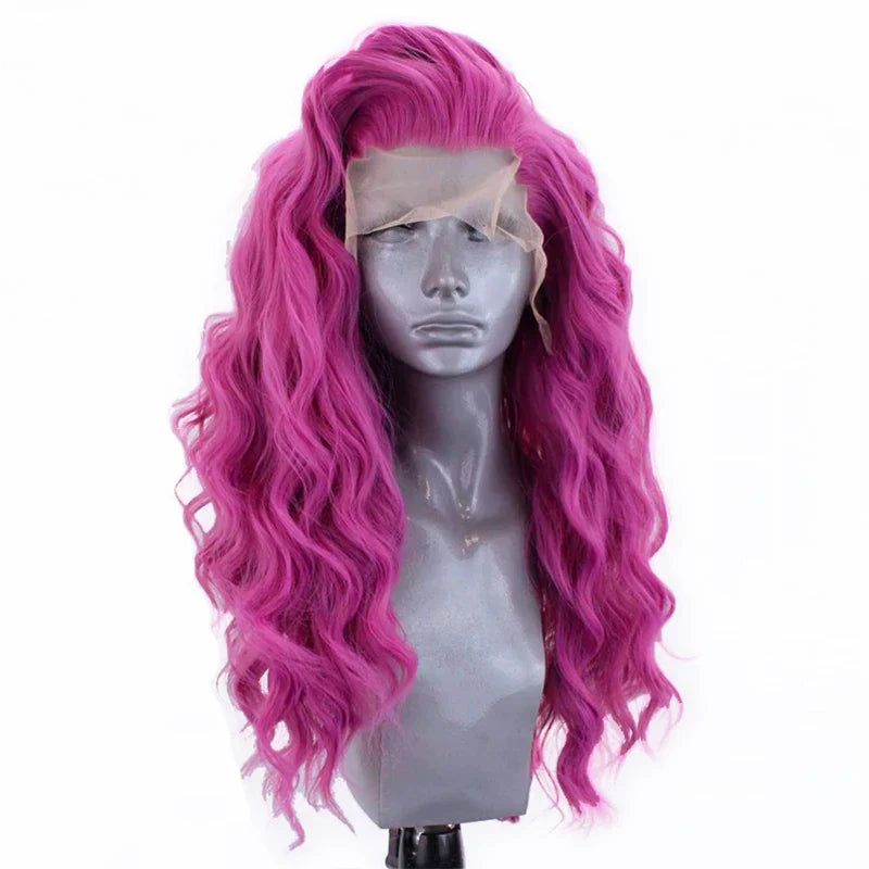 AIMEYA High Temperature Fiber Lace Wigs for Women