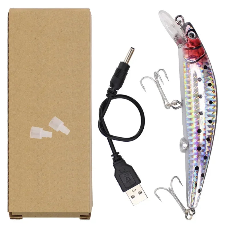 USB Rechargeable Fishing Lure Multi Jointed Swimbait Wobbler