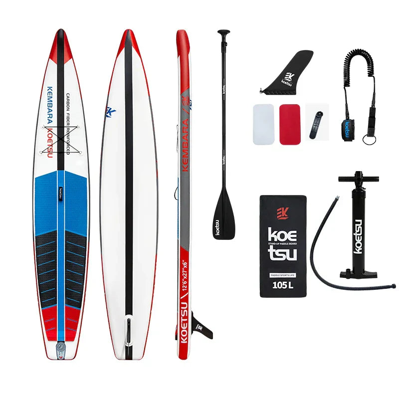 KOETSU Kayak Racing Carbon Board Paddle Surf Stand