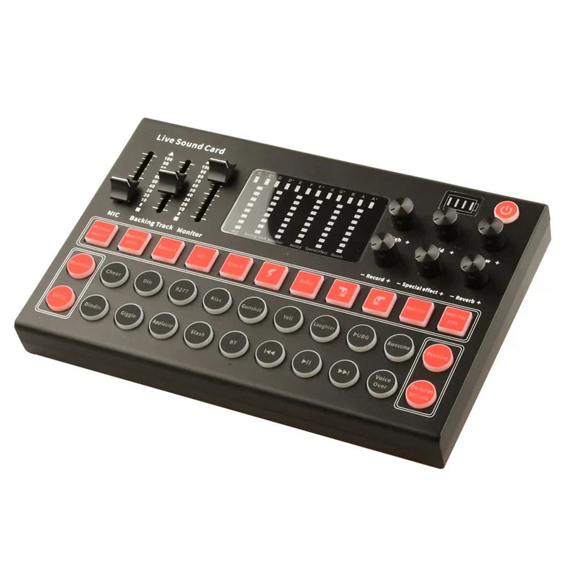 M9 Sound Card Live Broadcast Equipment Sound Card