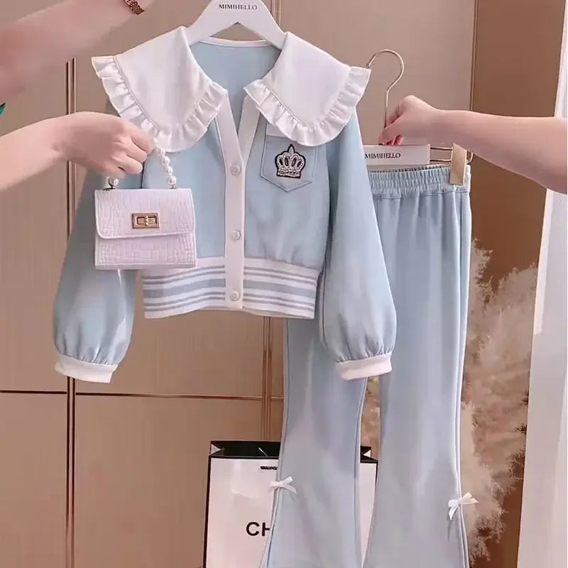 Kids Spring Loungewear School Clothes for Girls Doll