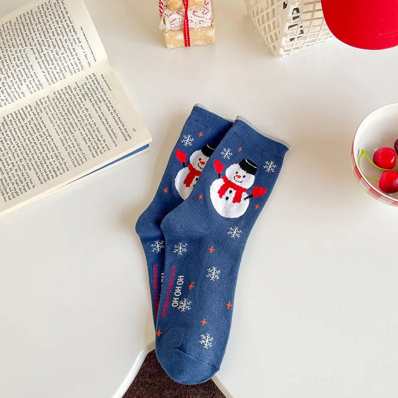 4 Pairs/Lot Children Girls Socks Christmas Socks For