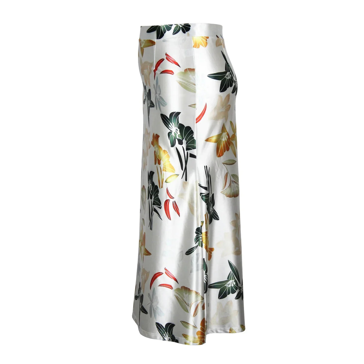 Plus Size Casual Skirt Womens Plus Floral Print