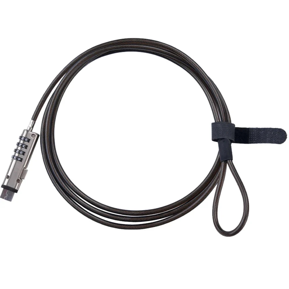 Security Cable USB Port Laptop Lock 4 Digit