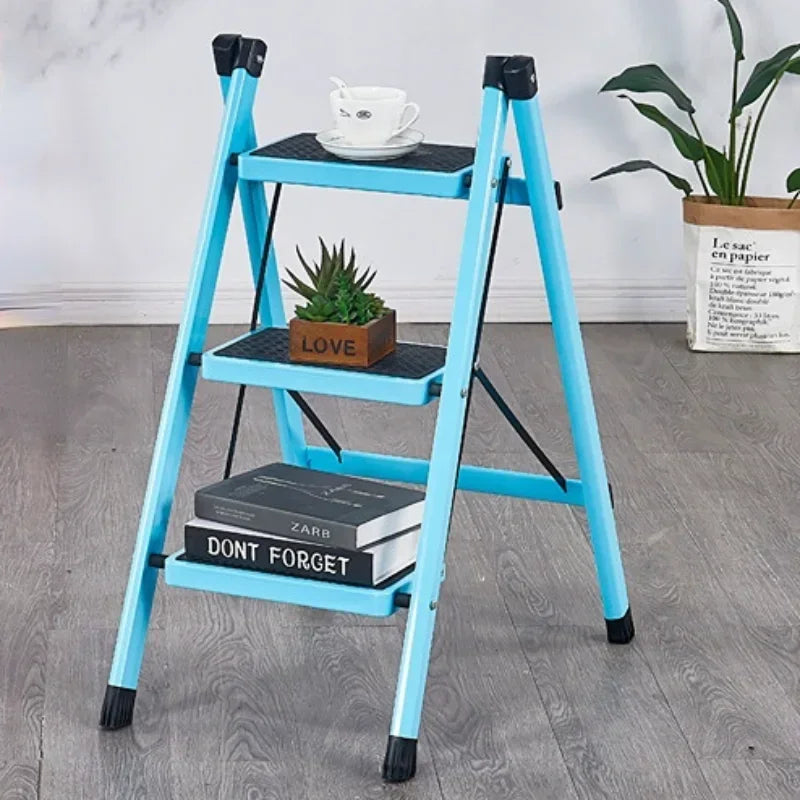 Indoor Climbing Kitchen Stool Multifunctional Ladder Chair Stable