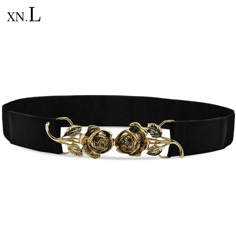 New style with skirt decoration retro elastic elastic