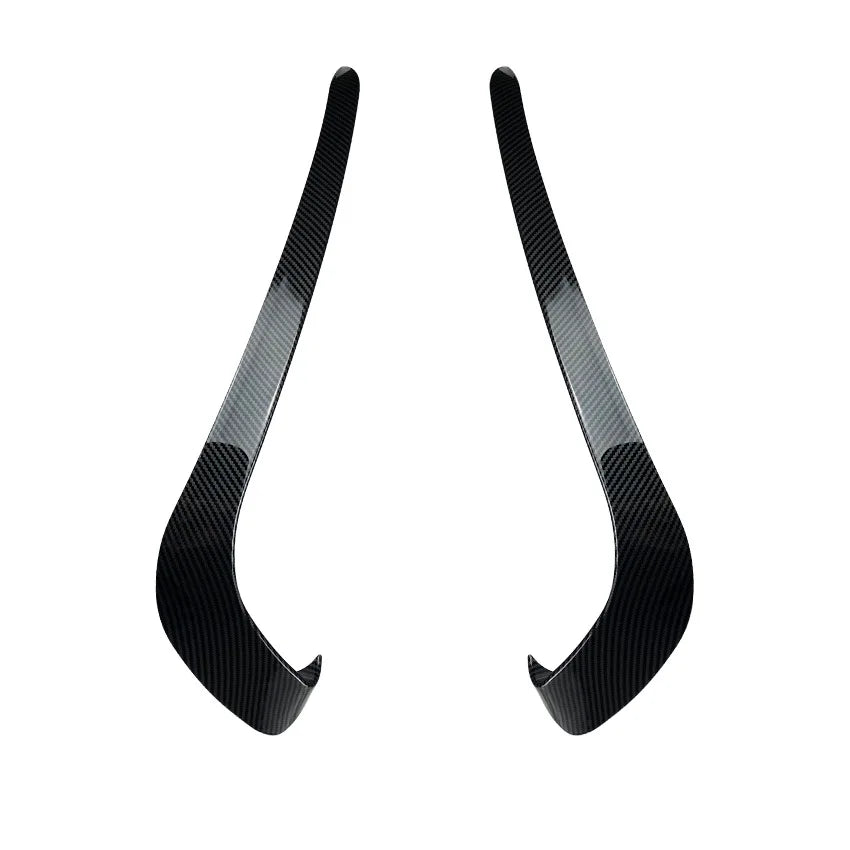Fog Front Light Frames Cover Trim Racing Sticker Grille For VW Passat B7 Sedan Variant 2011-2015 Gloss Black ABS Body Kit Tuning