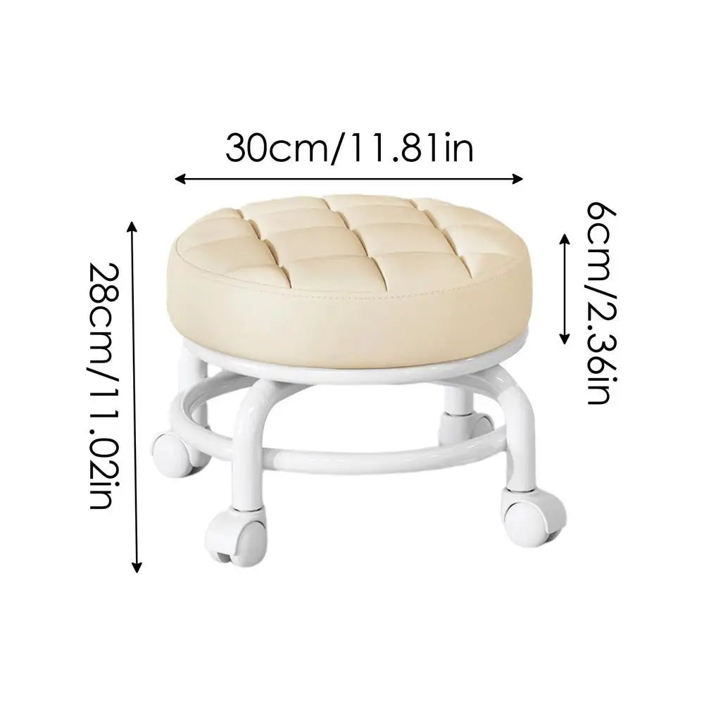 Household Pulley Low Stool Multi-functional Children Walking Round