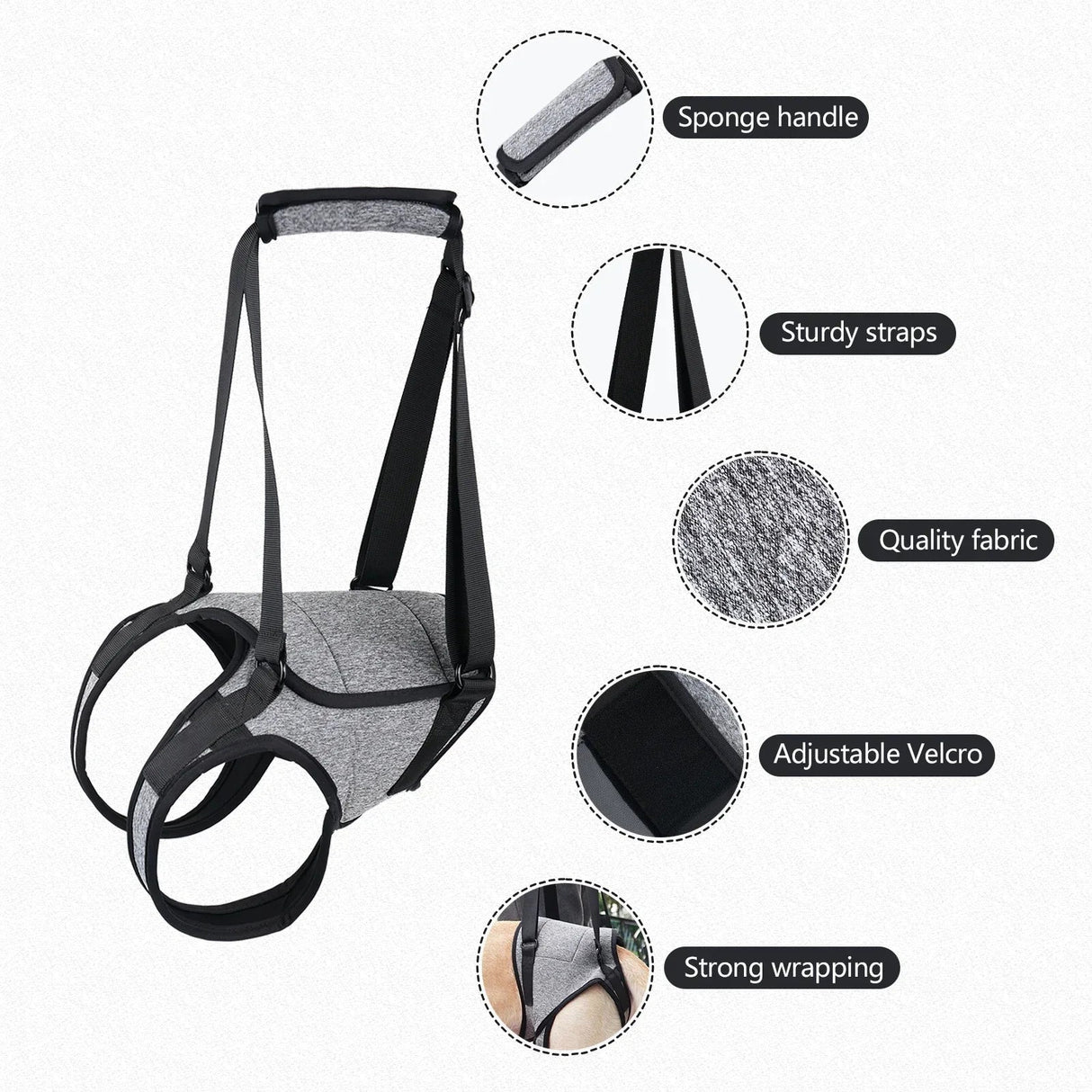Dog Harness Support Brace for Leg Injury Protector