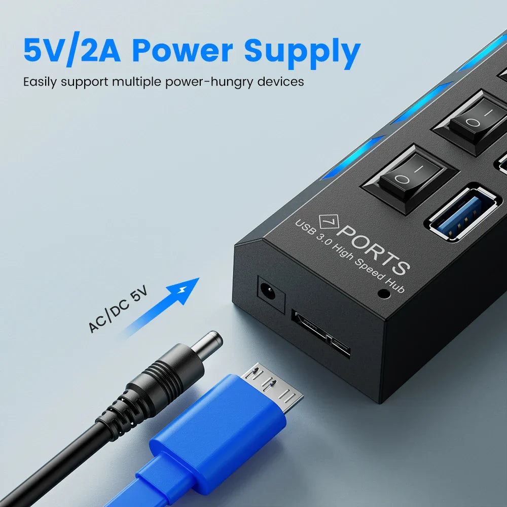 Usb Hub 3 0 Hub USB 3.0 Adapter