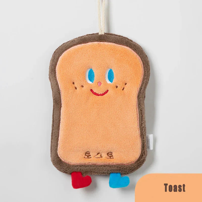 Cute Cartoon Hand Towel Hanging Style Kitchen Hand