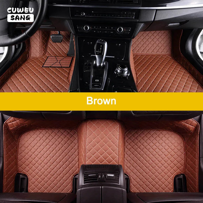 CUWEUSANG Custom Car Floor Mats For BMW 3
