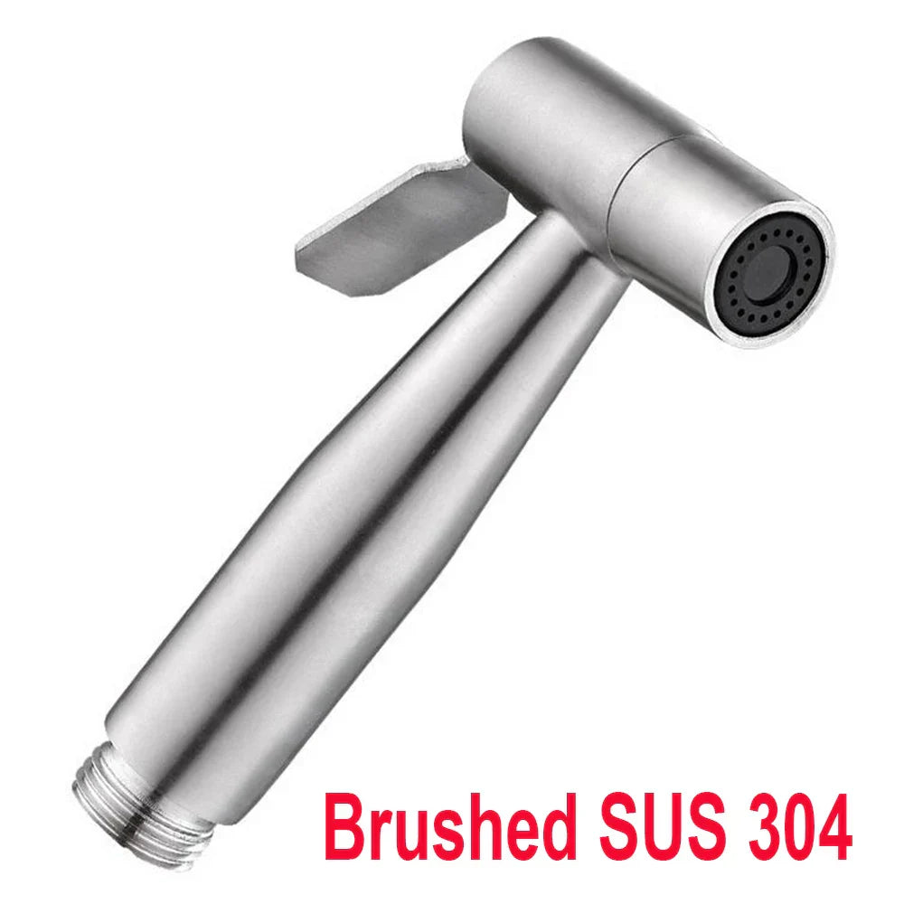 Handheld Bidet Sprayer Set 304 Stainless Steel Spray
