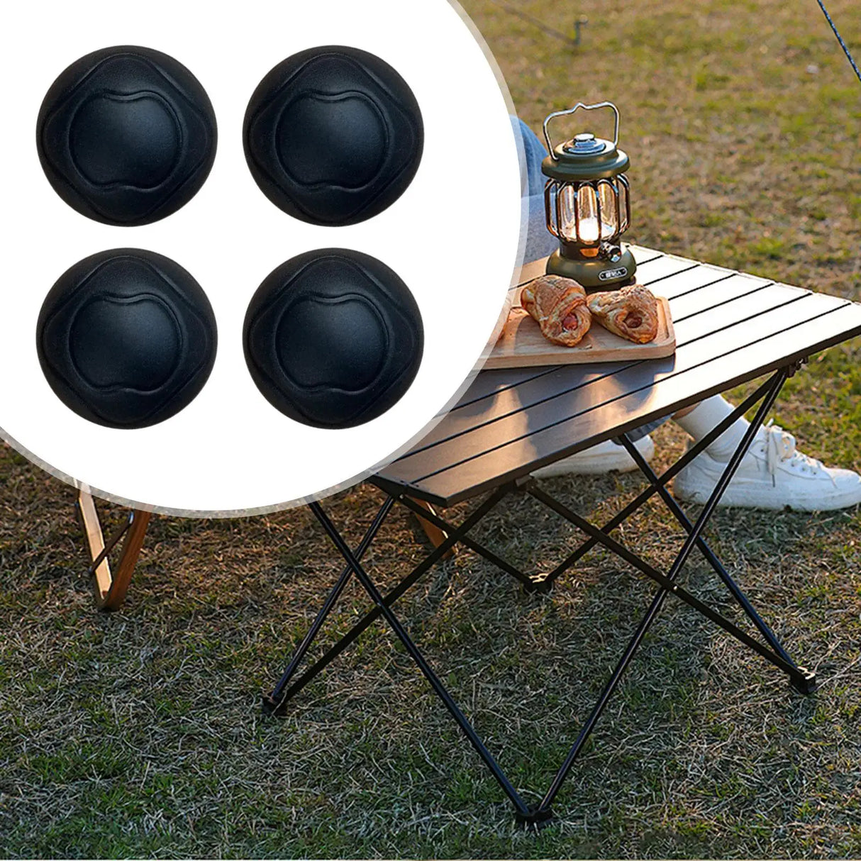 4x Chair Leg Caps, Chair Leg Covers, Easy