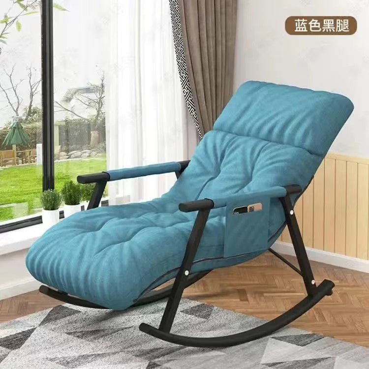 Recliner Nordic Lazy Sofas Rocking Chairs Living Room