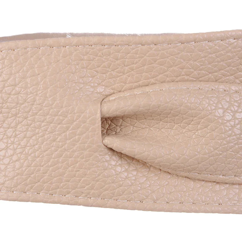 Women Belt for Dress Leather Bowknot Wide Belts