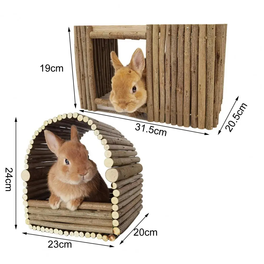 Small Animal Nest Shelter Rabbit House Teeth Grinding