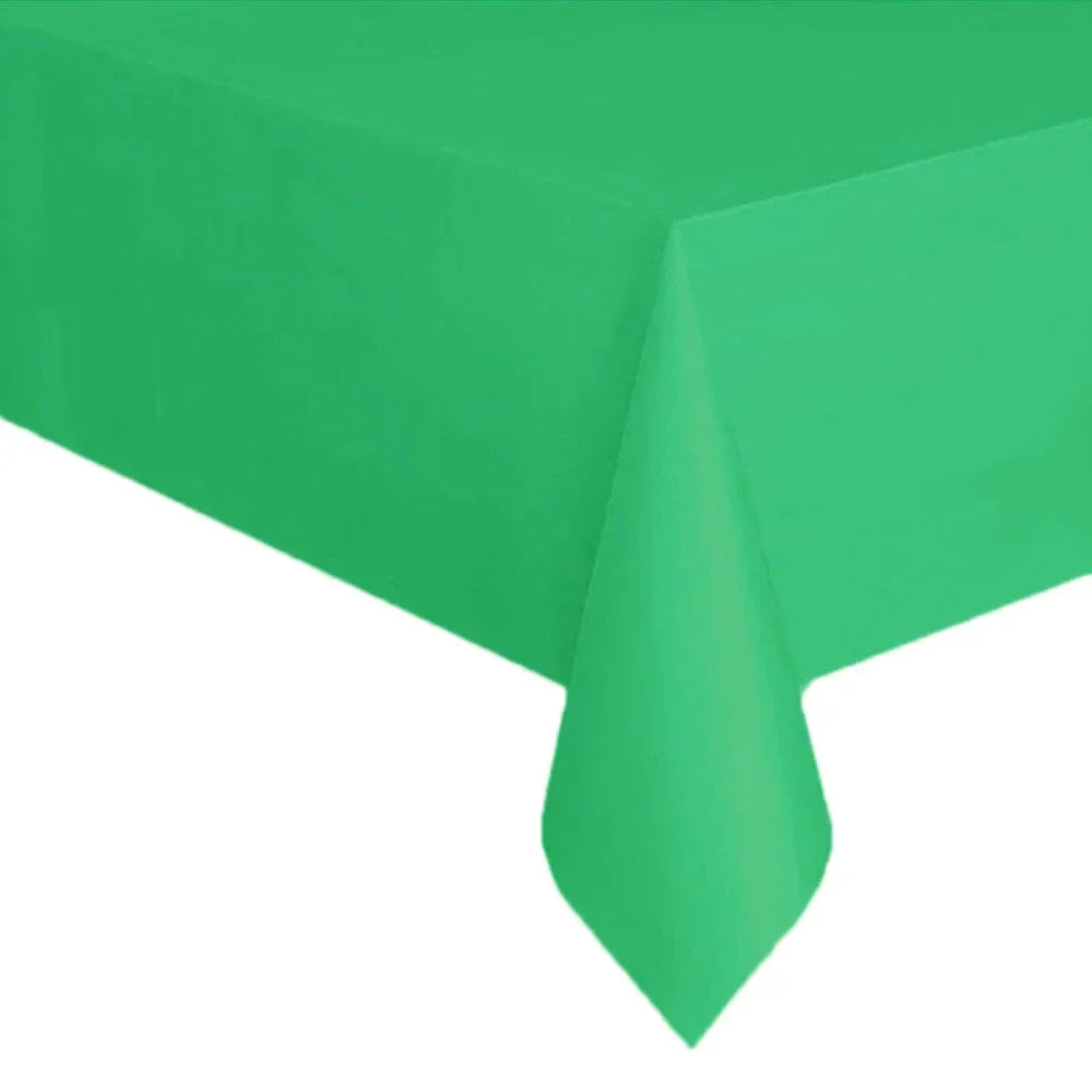 Disposable Tablecloth White Black Pink Gold Table Cover
