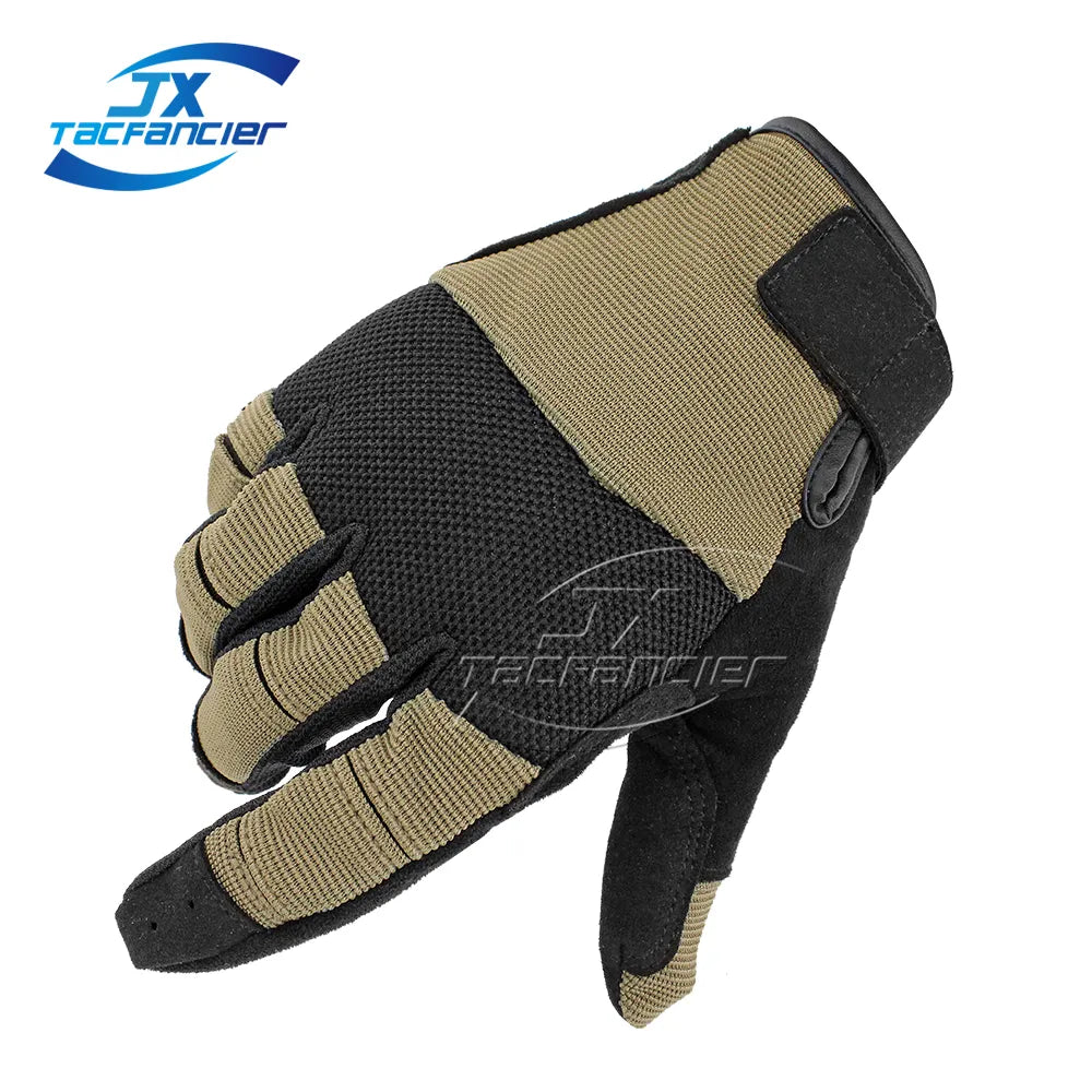 Tactical Alpha Gloves Full Finger Protection Conductive Thumb