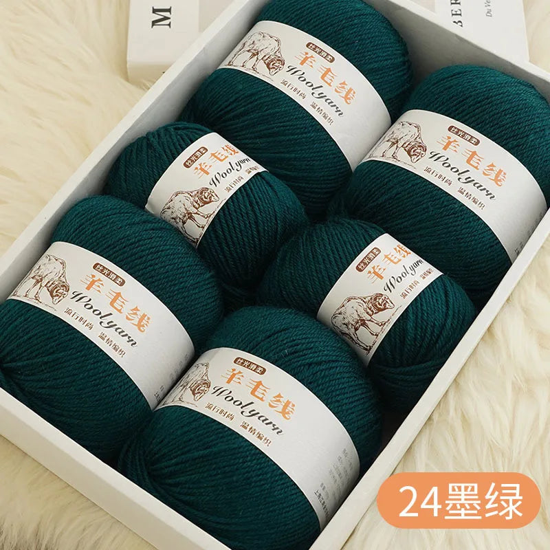 Top Quality Wool Blended Crochet Yarn Knitting Sweater