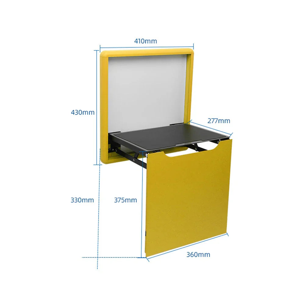 Wall Mounted Invisible Bathroom Stool Entrance-hall Folding Seat