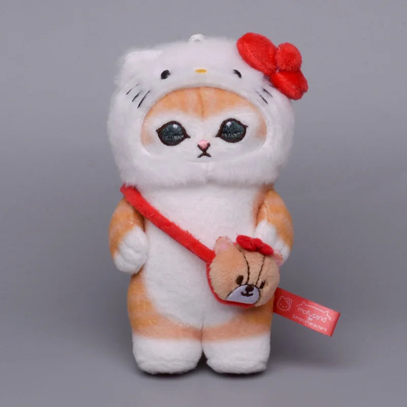 Sanrio Keychain Kuromi Ugly Fish Cat Cinnamoroll Crossdressing