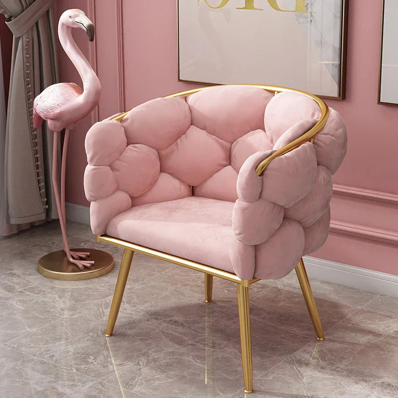 Nordic living room armchairs luxury design Single velvet