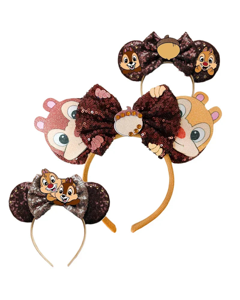 Chip and Dale Mickey Mouse Ears Headbands Women
