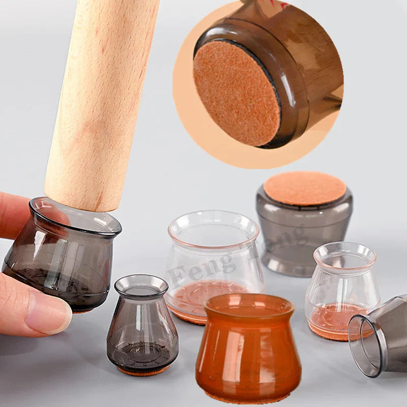 New 16pcs Silicon Non-Slip Furniture Leg Chair Caps