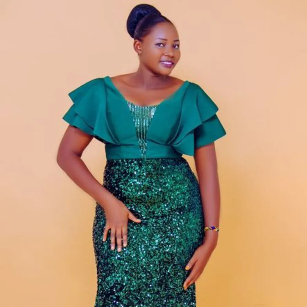 Plus Size Evening Party Dresses Women New Fashion