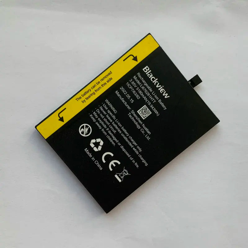 For Blackview BV7200 Battery Original Batteria 5180mAh Mobile