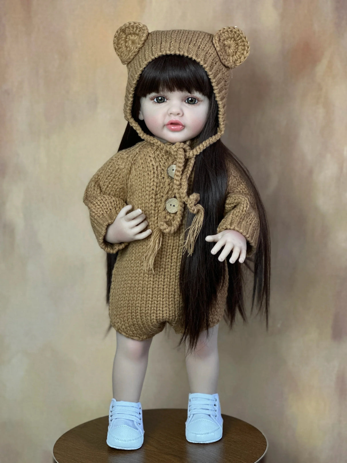 BZDOLL 55CM 22Inch Can Stand Reborn Baby Lifelike