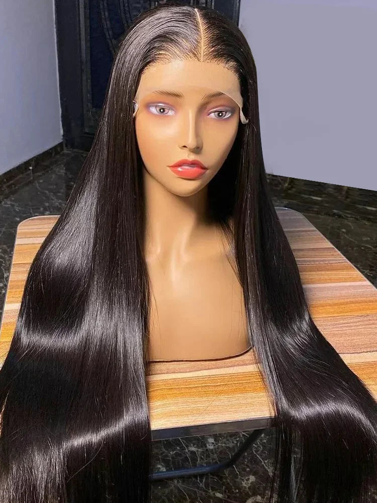 Transparent 13x4 13x6 HD Straight Lace Front Human