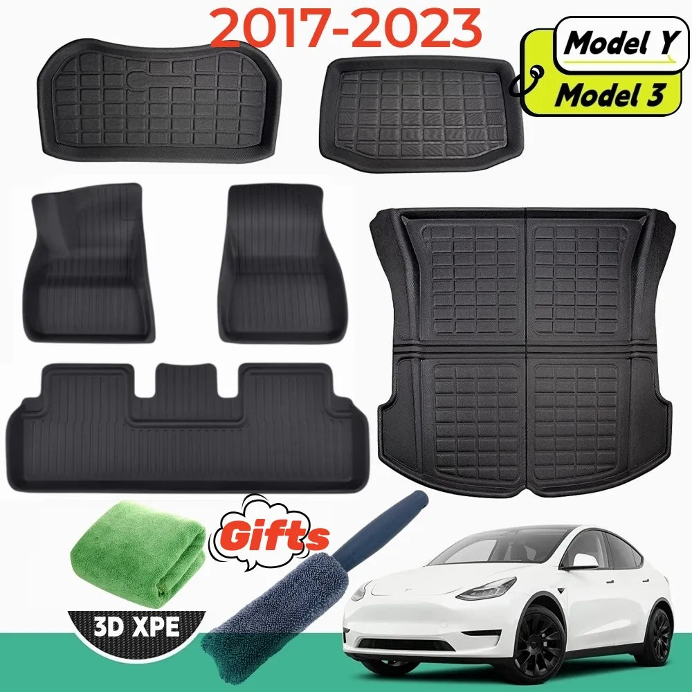 Model Y Model 3 Floor Mat 2017-2023 Luggage