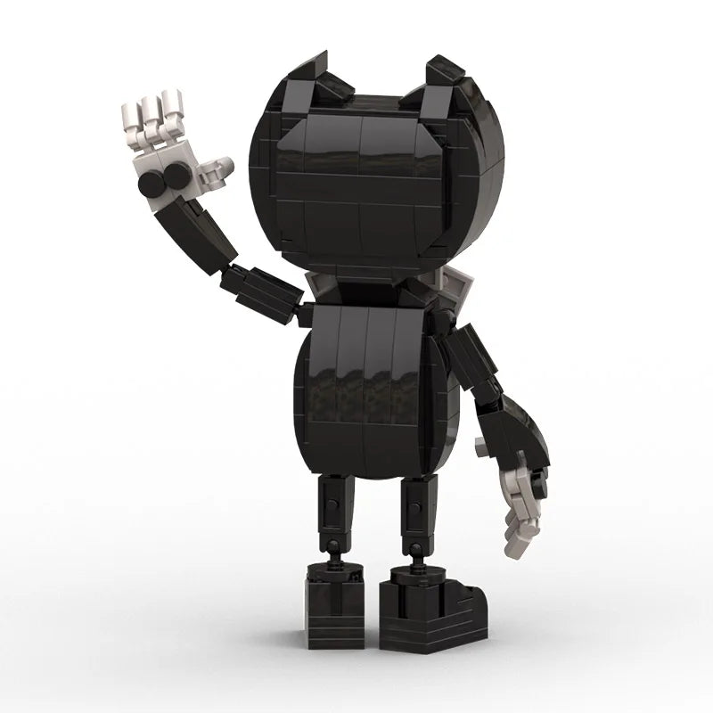 Buildmoc Horror Game Bendy Role Ink Machine Building