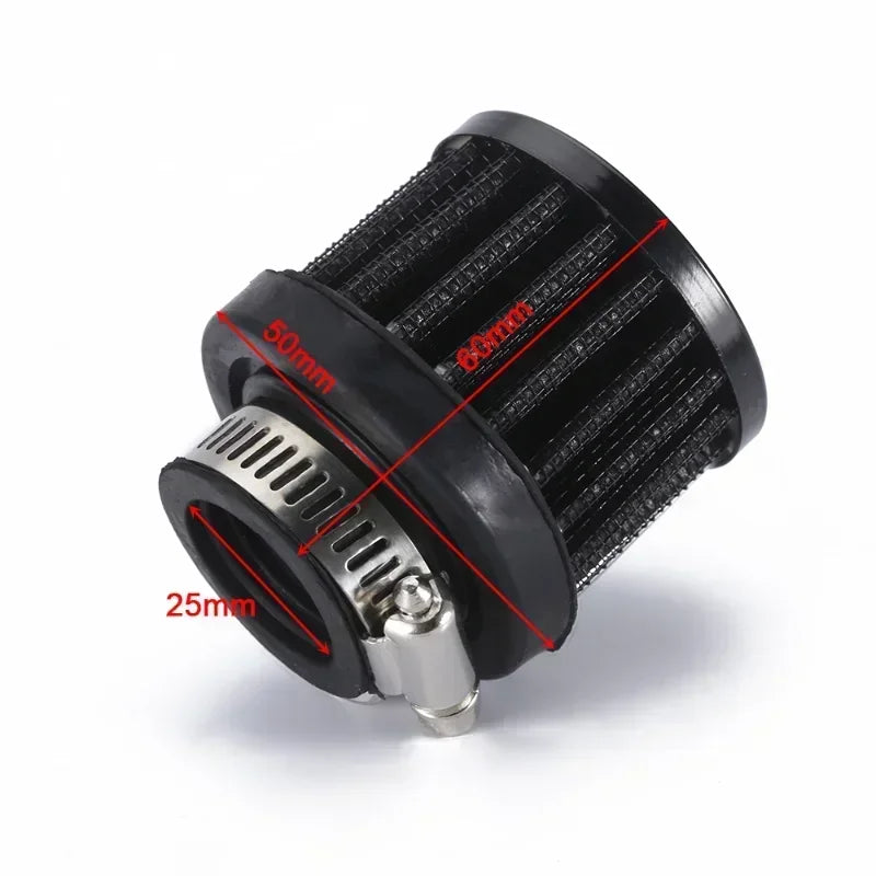 Universal Car Air Filter 12mm 25mm for Motorcycle