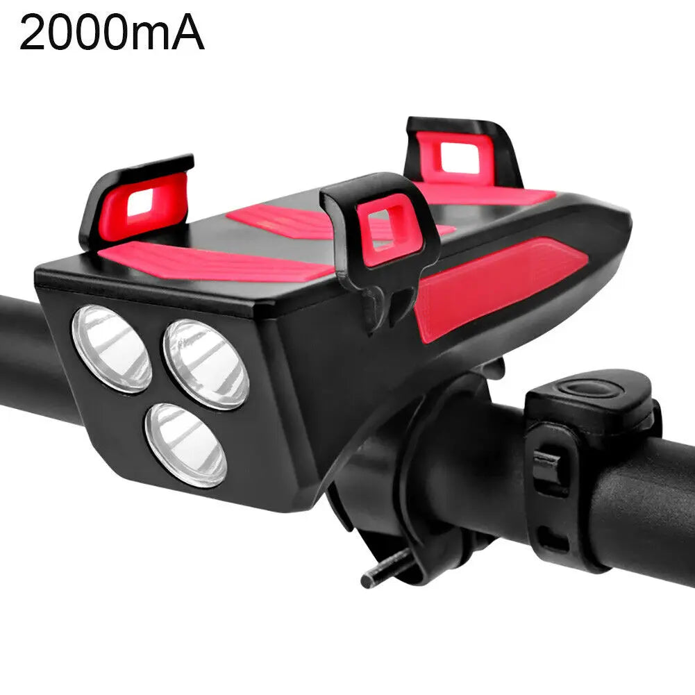 Bicycle Lights 4 in 1 USB Charging LED