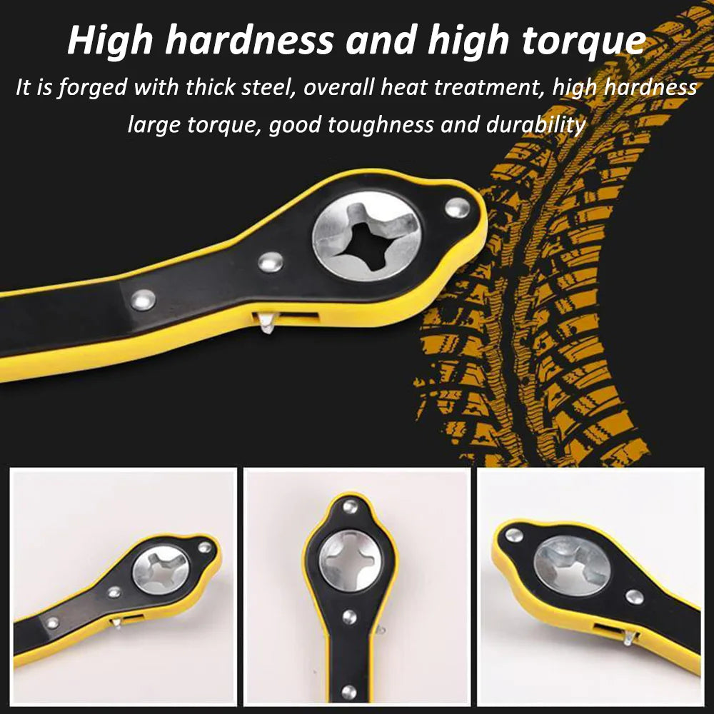 Laborsaving Jack Ratchet Wrench Car Jack Lift Speed